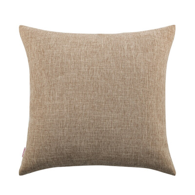 

Rich home FOOJO fashion plain pillow sofa office car cushions beige