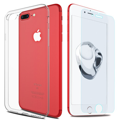 

[Пакет] мембрана оболочки KOOLIFE iphone7 плюс телефона оболочка Apple, телефон оболочка прозрачная защитный чехол 7plus / TPU силиконовая оболочки мягкая оболочка Выдерживает падение 5,5 дюймов