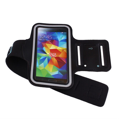 

Adjustable Running Jogging Sports Gym Armband Arm Strap Cover For GALAXY S4/S5