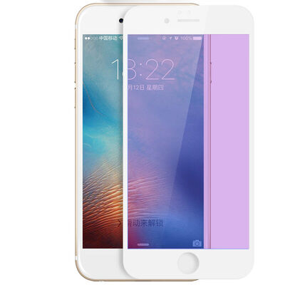

ESK iPhone6 ​​/ 6с Plus стал мембрана Apple, 6 / 6са Плюс стеклянной пленка 0.15mm анти-взрывобезопасного Blu-Ray высокой четкости полноэкранного защиты мобильного телефона фильм JM108- белых