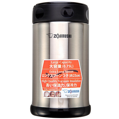 

ZO JIRUSHI insulation refrigerator 750ml stainless steel vacuum bake pot lunch box insulation bag