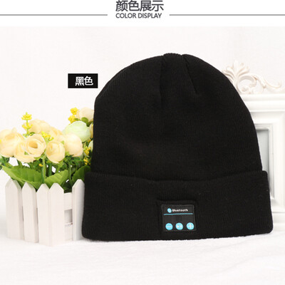 

Elegance fashion Bluetooth music beanie hat wireless Bluetooth Earphone Smart Headset headphone Speaker Mic Winter Outdoor Sport