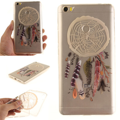 

Colorful Windbell Pattern Soft Thin TPU Rubber Silicone Gel Case Cover for XiaoMi Mi Max