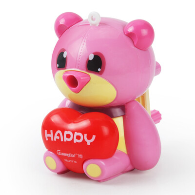 

Guangbo (GuangBo) holding bear pencil pencil sharpener / pencil sharpener (with love pencil sharpener) color random XBQ9778