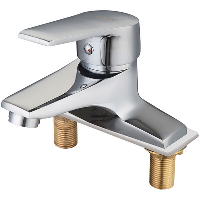 

MEJUE Z-1249 basin faucet hot&cold wash basin faucet double hole basin hot&cold water faucet