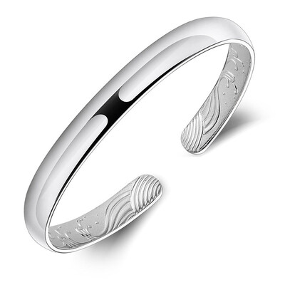 

Hundred Years of Bauhinia Bracelet Women's Ethnicity Fenyi Silver Bracelet Open Silver Bracelet Send Girlfriend 30g Rose Edition