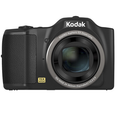 

Kodak FZ152 portable digital camera black (16.15 million pixels 3 inches screen 15 optical zoom 24mm wide angle 720P HD shooting