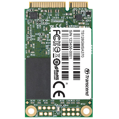 

Transcend 370 Series 128G MSATA Solid State Drive (TS128GMSA370)