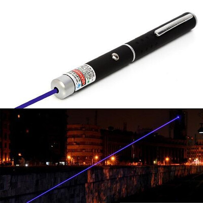 

1PC Blue Purple Laser Strong Pen Powerful 8000M Black pointer 5miles 532NM