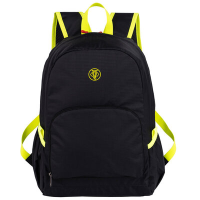 

Rich like WB08026 folding series of color light portable large capacity backpack black