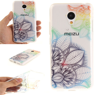 

Dream flower Pattern Soft Thin TPU Rubber Silicone Gel Case Cover for MEIZU MX3