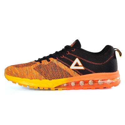 

Peak (PEAK) male running shoes fashion fight color comfortable air cushion running shoes DH630961 black / fluorescent orange 42 yards