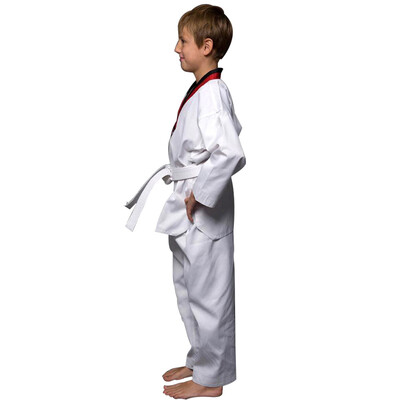 

Deweyke Road Taekwondo подходит для взрослых детей мужчин и женщин моделей новичка taekwondo одежда профессиональная одежда для обучения 140 размер