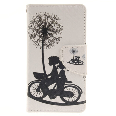 

Bike&Dandelion Design PU Leather Flip Cover Wallet Card Holder Case for Wiko Sunset2