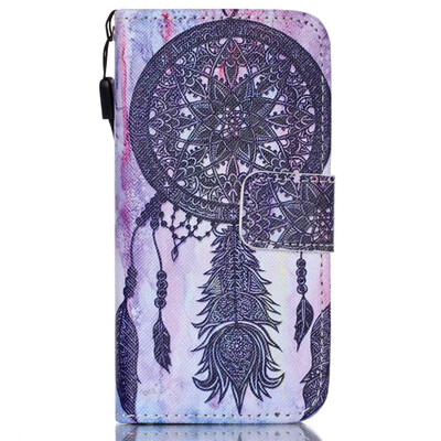

Dreamcatcher Design PU Leather Flip Cover Wallet Card Holder Case for IPHONE 5