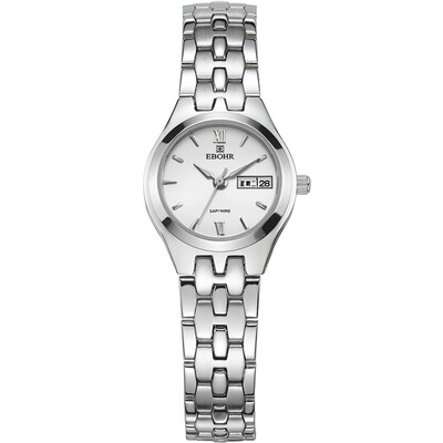 

According to wave EBOHR watch the era of elements series black strip steel couples table male watch 50030118