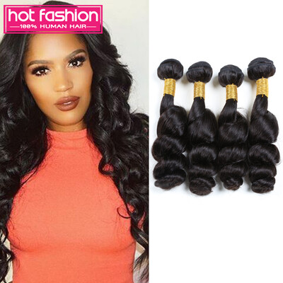 

Tissage Malaysian Loose Wave Hot Fashion Hair Products Malaysian Virgin Hair Loose Wave 4Pcs/Lot Malaysian Human Hair Extensions