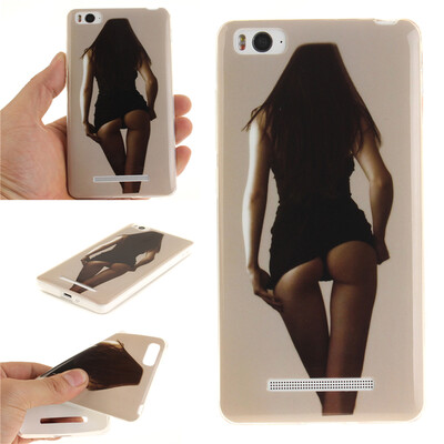 

Sexy Girls Pattern Мягкая обложка Тонкий ТПУ резиновый силиконовый гель чехол для XIAOMI 4C/4I