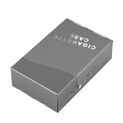 

Aluminum 20 Pieces Cigar Cigarette Tobacco Holder Storage Case Pocket Box