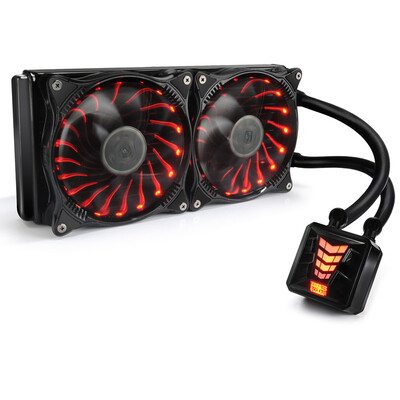 

Разгон 3 (PCCOOLER) Гром-небо 240 Радиатор водяного охлаждения процессора (RGB / многоплатформенная / встроенная вода / двойной вентилятор 12 см / интеллектуальное управление температурой / с силиконовой смазкой)