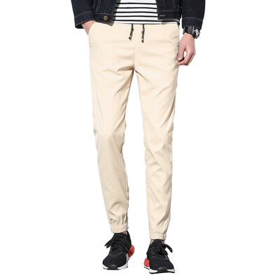 

GEEDO вскользь брюки мужские мини-эластичные брюки casual корейский Slim движение прилива 777 хаки 3XL