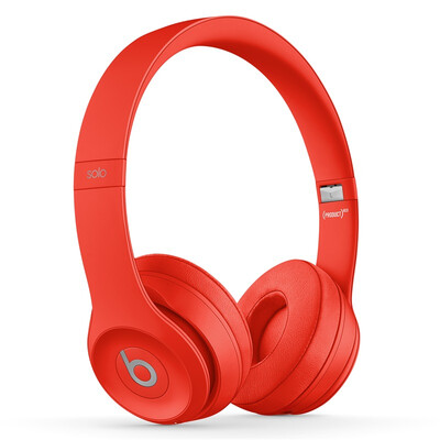 

Beats Solo3 Беспроводная гарнитура Bluetooth-гарнитура Гарнитура для гарнитуры гарнитуры - красный MP582PA / A
