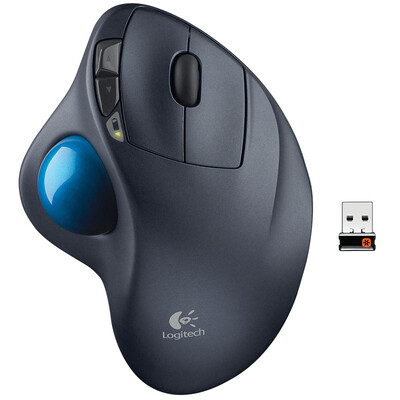 

Logitech M570 Mars Trackball Мышь Эргономичная мышь