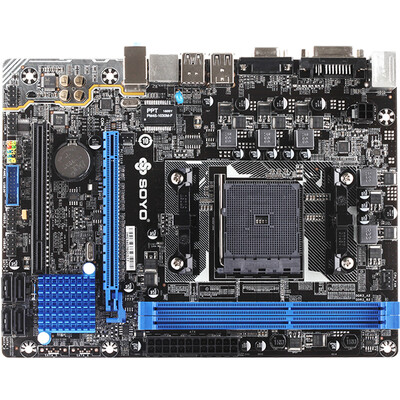 

Soyo SOYO SY-A68M all solid version V20 motherboard AMD A68H Socket FM2