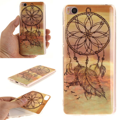 

Обложка Dreamcatcher Pattern Мягкий тонкий ТПУ резиновый силиконовый гель чехол для XIAOMI 5S