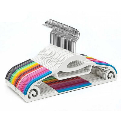 

LIZI anti-slip plastic clothes hanger drying rack
