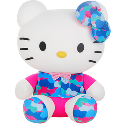 

Hello Kitty плюшевые игрушки мягкие частицы Камуфляж кукла кукла подушки подушки кукла 13 «33 розовый