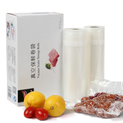 

【Jingdong Supermarket】 TAILI Vacuum Packaging Machine Fresh-keeping Bag Food Grade PE Textured Vacuum Compression Bag Small Size 1 Package 20cm * 610cm