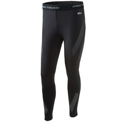 

PRO TOUCH брюки мужские скоростные сухие эластичные компрессионные леггинсы плотно работающие брюки ночной бег гоночный тренировочный корпус брюки дышащий быстрый стрейч 240045 черный XL