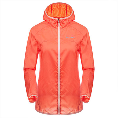 

Marmot Marmot Women's Leather Clothes Light Quick Dry Breathable Hood Shirt Jacket Q35940 Coral Red