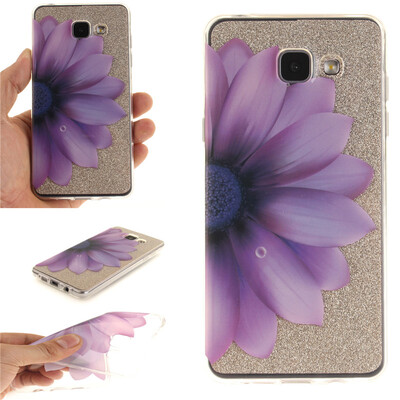 

Half flower Pattern Soft Thin TPU Rubber Silicone Gel Case Cover for SAMSUNG GALAXY A3 2016A310