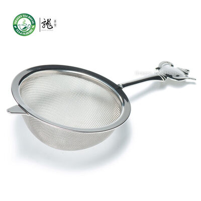 

Stainless Steel Fine Wire Mesh Tea Strainer Filter w/t Teapot Shaped Handle