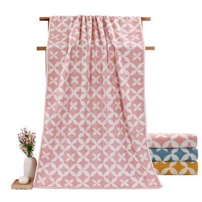 

Xin Brand Towel Home Textiles Cotton Thicker Athena Adult Comfortable Soft Bath Towel 1 Pack Pink 400g Article 70 140cm