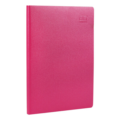 

Morning light M & G APYD4A98 pearl A5 leather leather face notebook diary notebook 100 pages rose red