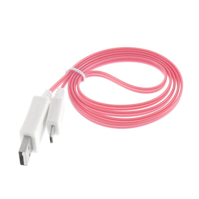 

Видимый свет СИД Micro USB зарядное устройство синхронизации данных кабель для мобильного телефона