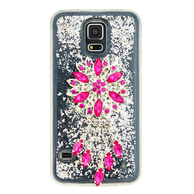

Динамический Quicksand Блеск наливные Мягкая ТПУ чехол для SAMSUNG S5