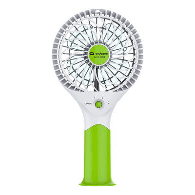 

Installation Outdoor Charger Fan Fan Cordless Fan Handheld Fan USB Charging Fan 2904 Green