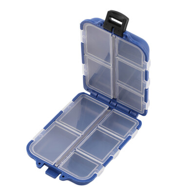 

10 Отсеки для хранения Case Box Fly Fishing Приманка Ложка крючке снасти Box