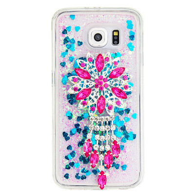 

Dynamic Quicksand Glitter Liquid Soft TPU Case Cover For SAMSUNG S6EDGE