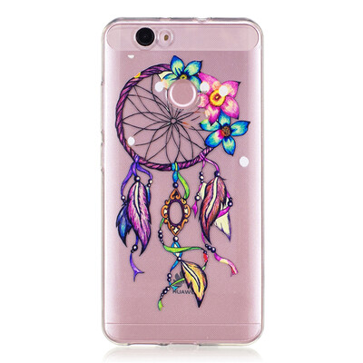 

Flowers chimes Dress girl Pattern Soft Thin TPU Rubber Silicone Gel Case Cover for HUAWEI Nova