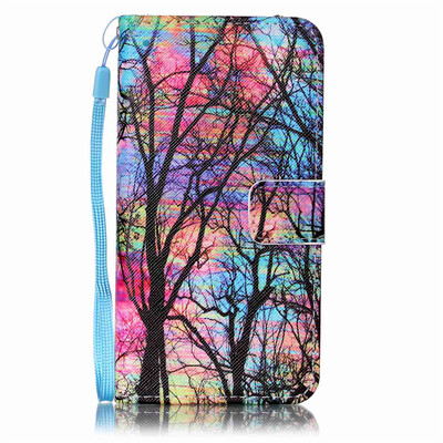 

Tree Design PU Leather Flip Cover Wallet Card Holder Case for SAMSUNG A510