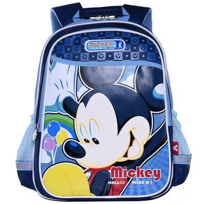 

Дисней (Disney) белый свет мультфильм детский ранцы рюкзак школьный второй класс синий сапфир IB0020A