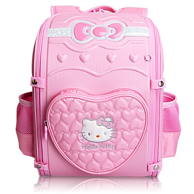 

Hello Kitty hellokitty KT1008 Korean version of the primary school student bag female EVA children bag pink