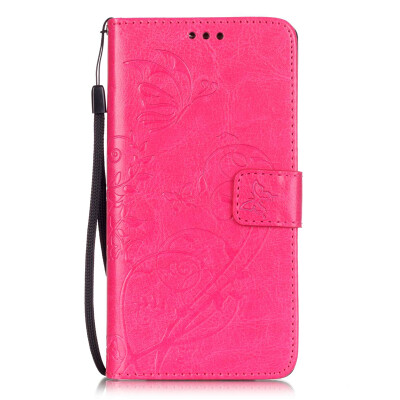 

Rose Flower Design PU Leather Flip Cover Wallet Card Holder Case for HUAWEI HONOR 5X