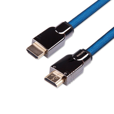 

Philips PHILIPS SWL6120 luxury gold-plated HDMI high-definition line version 20 3d function 2k 4k resolution computer TV set-top box cable HD interface line 5 meters