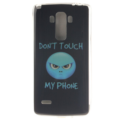

Anger Pattern Soft Thin TPU Rubber Silicone Gel Case Cover for LG G4 StylusLS770